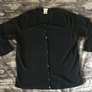 Old Navy XL black cardigan